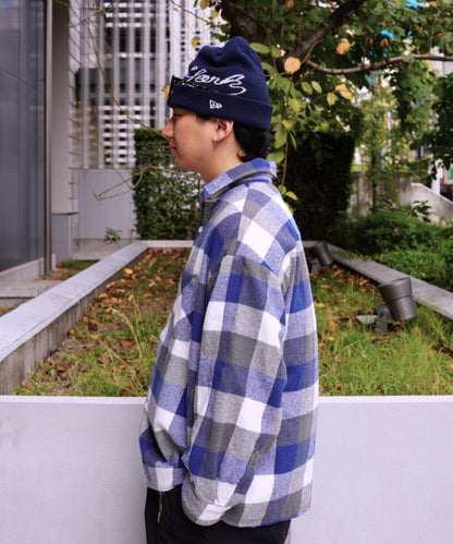 B omnivore BLOCK CHECK SHIRTS 方塊格襯衫