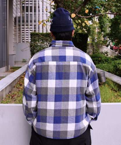 B omnivore BLOCK CHECK SHIRTS 方塊格襯衫