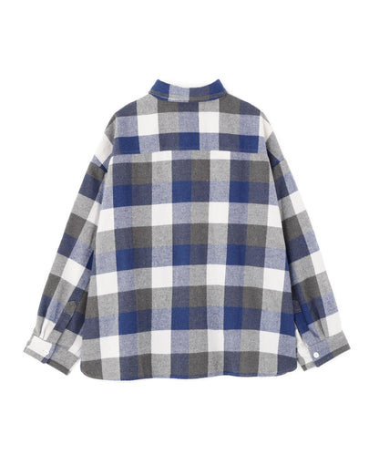 B omnivore BLOCK CHECK SHIRTS 方塊格襯衫