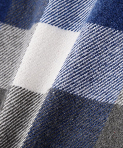 B omnivore BLOCK CHECK SHIRTS 方塊格襯衫
