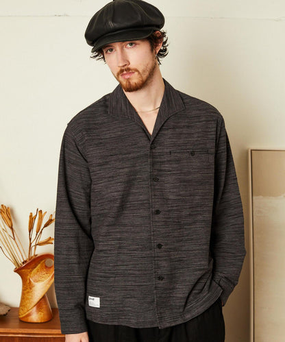 混色鯊魚領 MIX SHARK COLLAR SHIRT 襯衫
