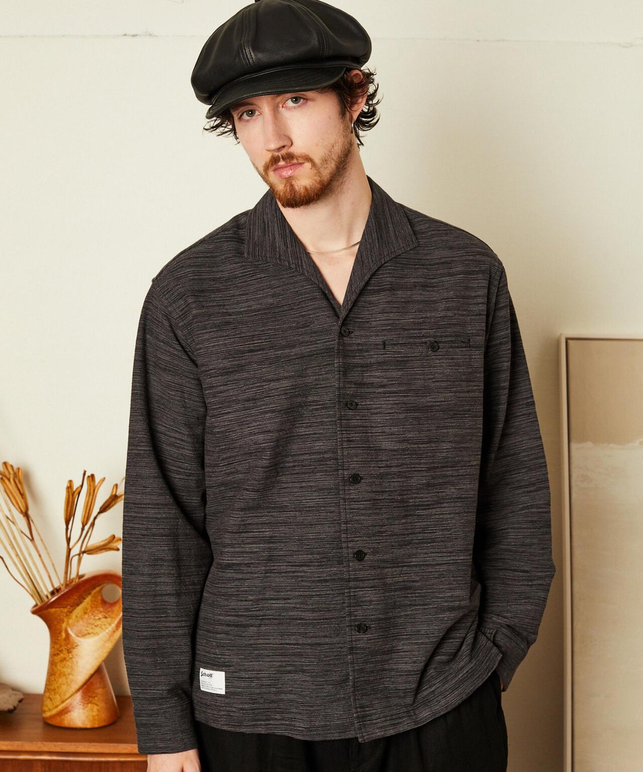 混色鯊魚領 MIX SHARK COLLAR SHIRT 襯衫