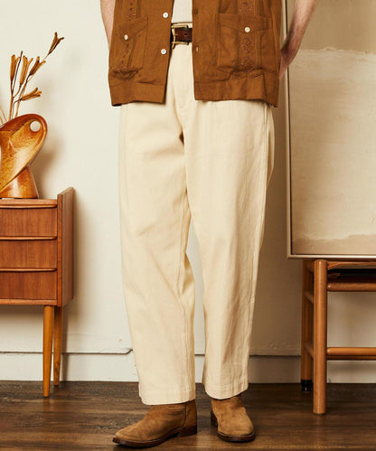 KERSEY TROUSERS 卡爾澤面料長褲