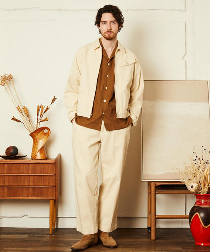 KERSEY TROUSERS 卡爾澤面料長褲