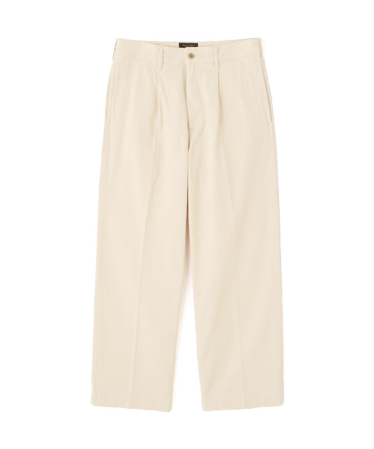 KERSEY TROUSERS 卡爾澤面料長褲