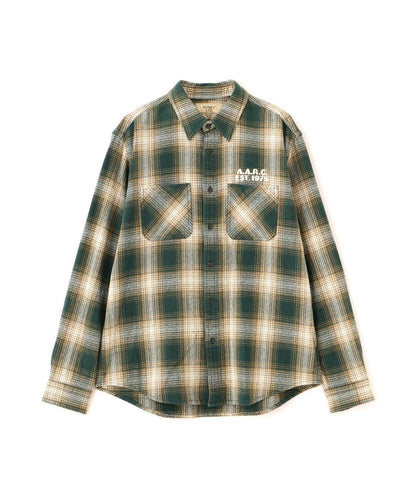 《A.A.R.C》 OMBRE CHECK EMB SHIRT 襯衫