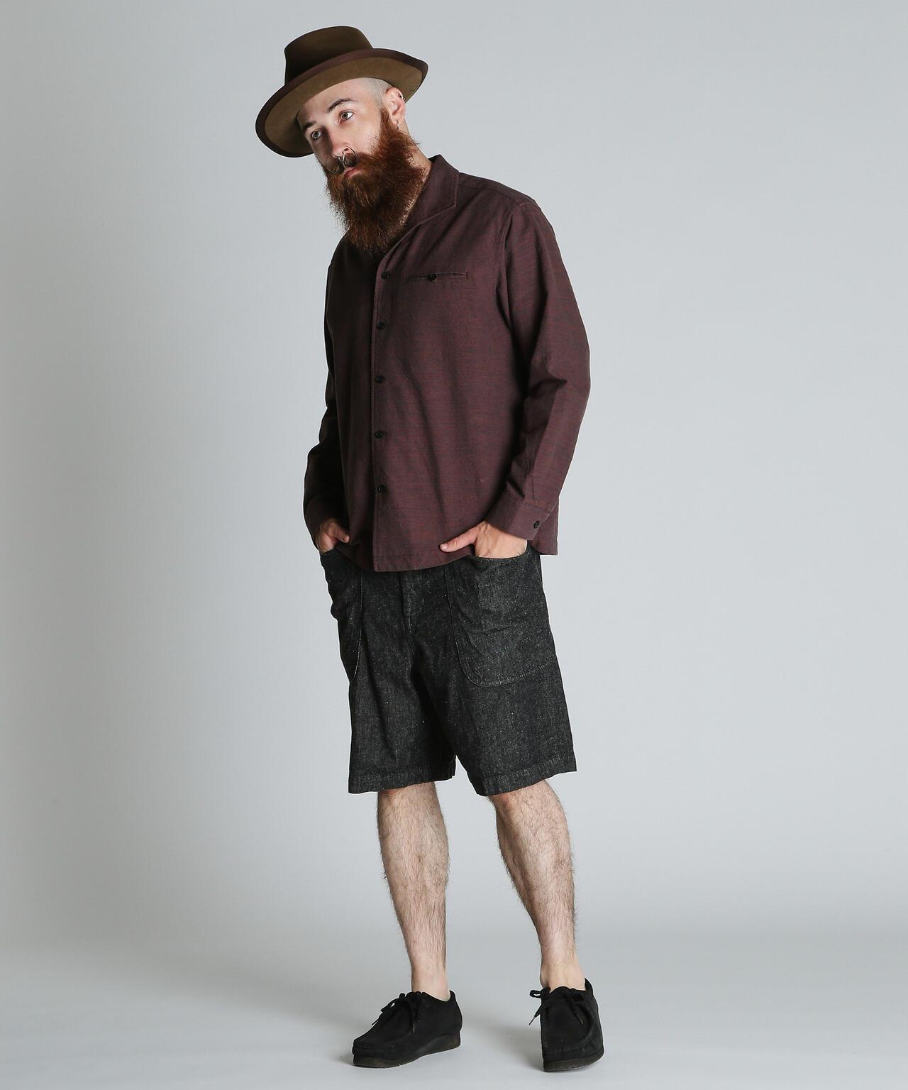 混色鯊魚領 MIX SHARK COLLAR SHIRT 襯衫