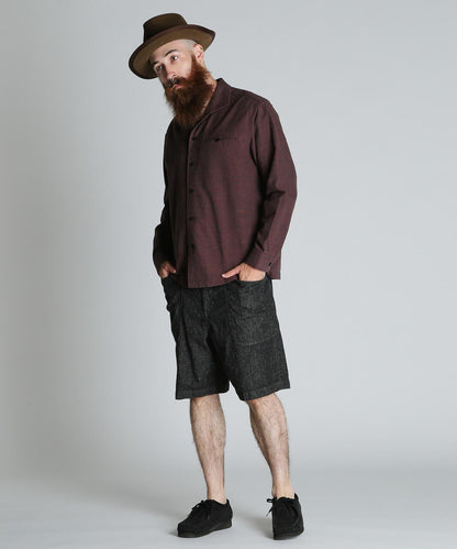 混色鯊魚領 MIX SHARK COLLAR SHIRT 襯衫
