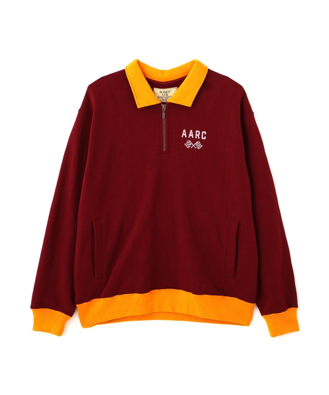 《A.A.R.C》 HALF ZIP SWEAT 衛衣