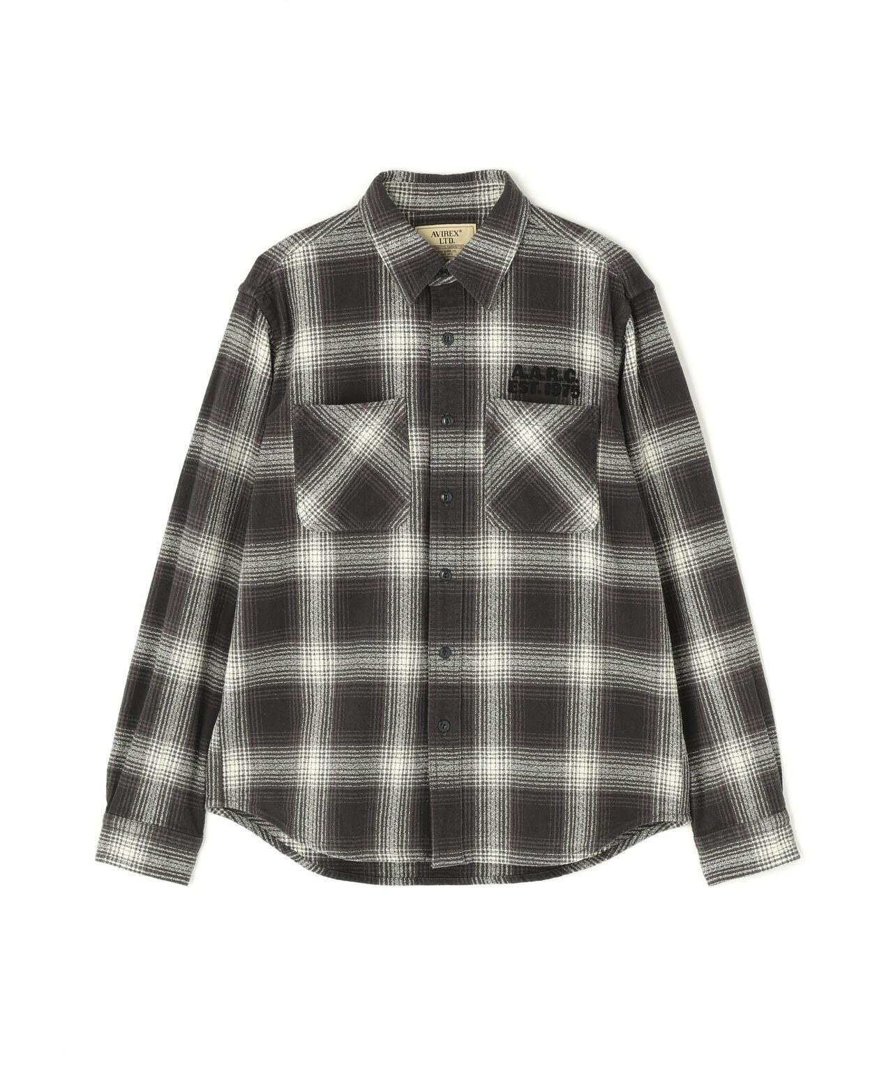 《A.A.R.C》 OMBRE CHECK EMB SHIRT 襯衫