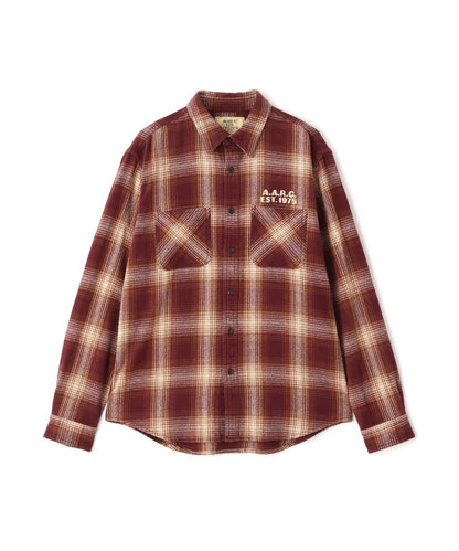 《A.A.R.C》 OMBRE CHECK EMB SHIRT 襯衫