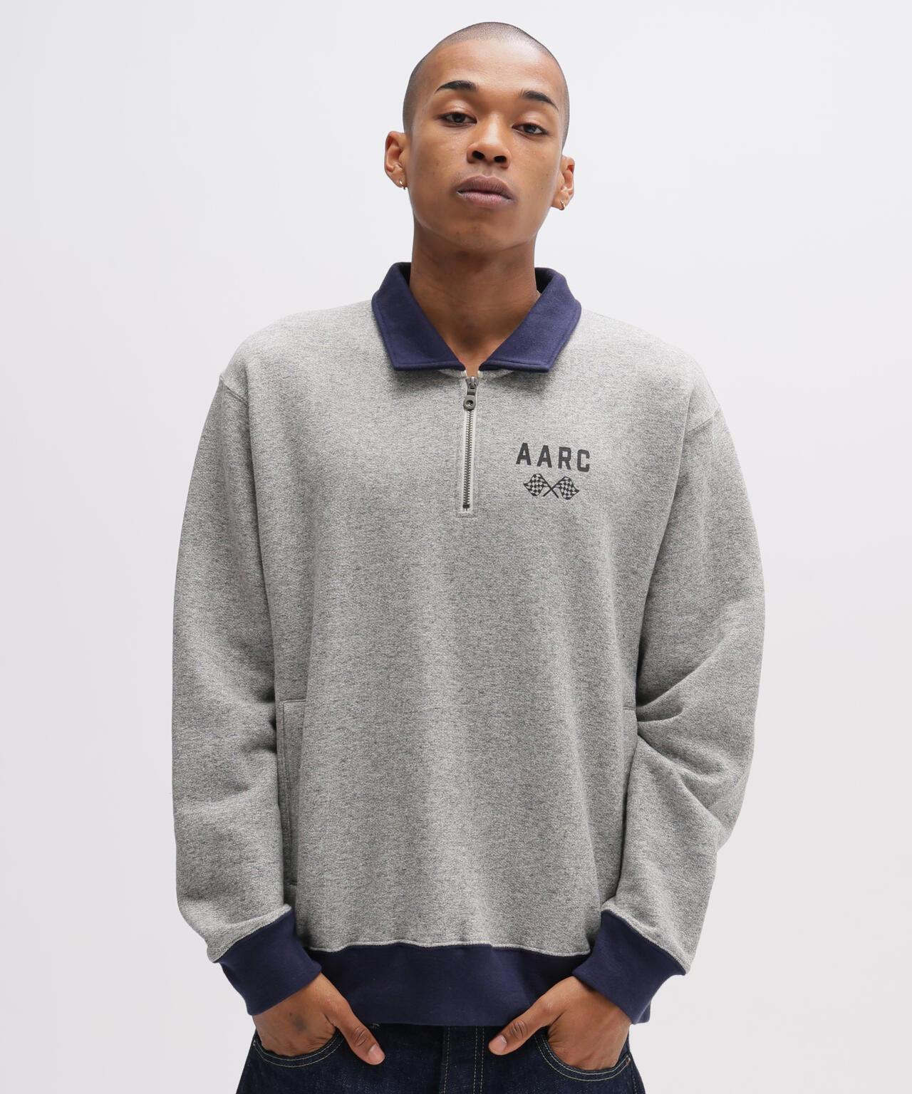 《A.A.R.C》 HALF ZIP SWEAT 衛衣