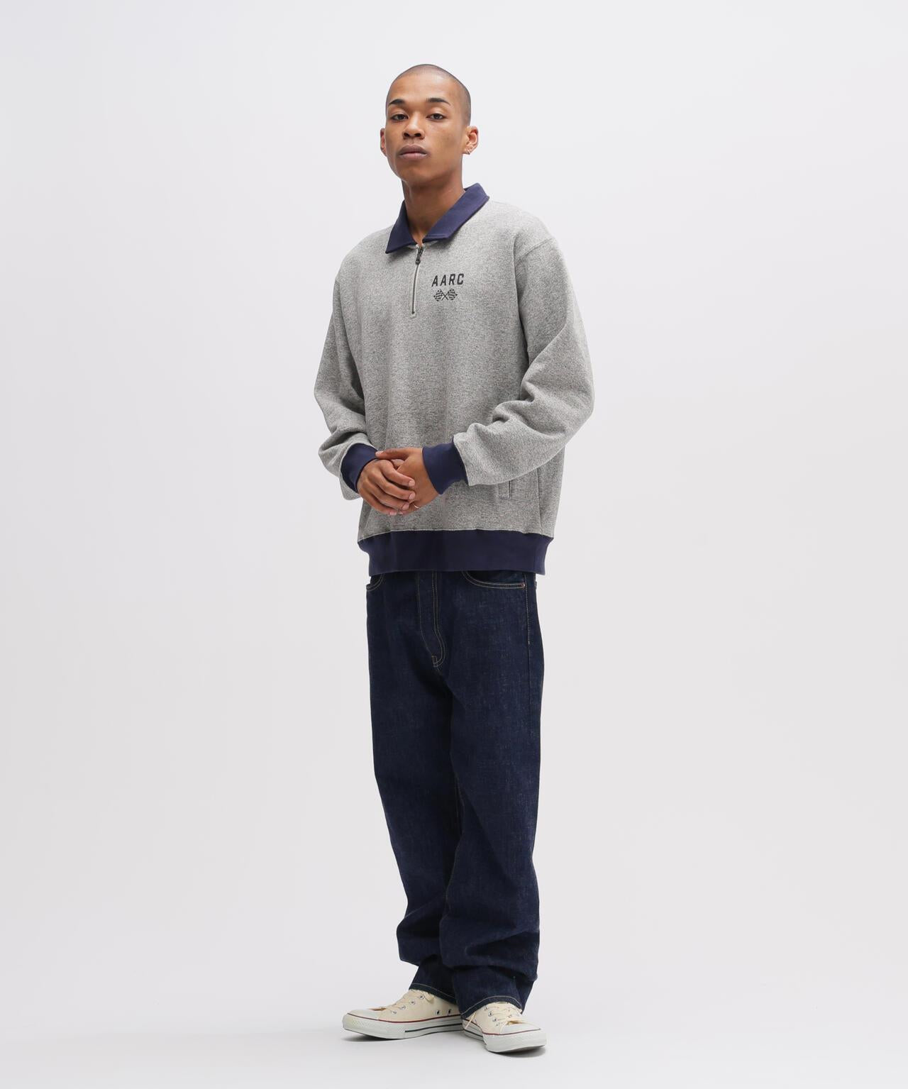 《A.A.R.C》 HALF ZIP SWEAT 衛衣