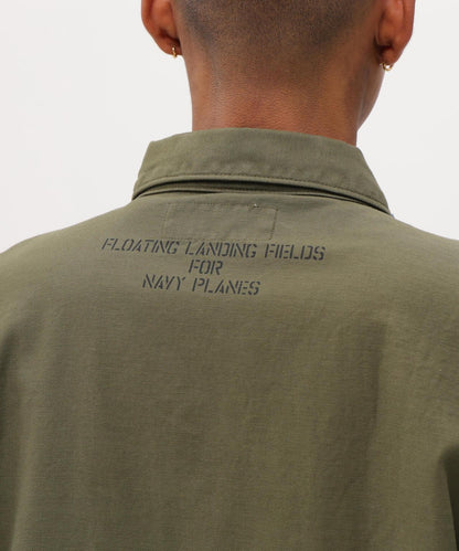 做舊 AGED LOOK L/S UTILITY SHIRT 長袖工裝襯衫