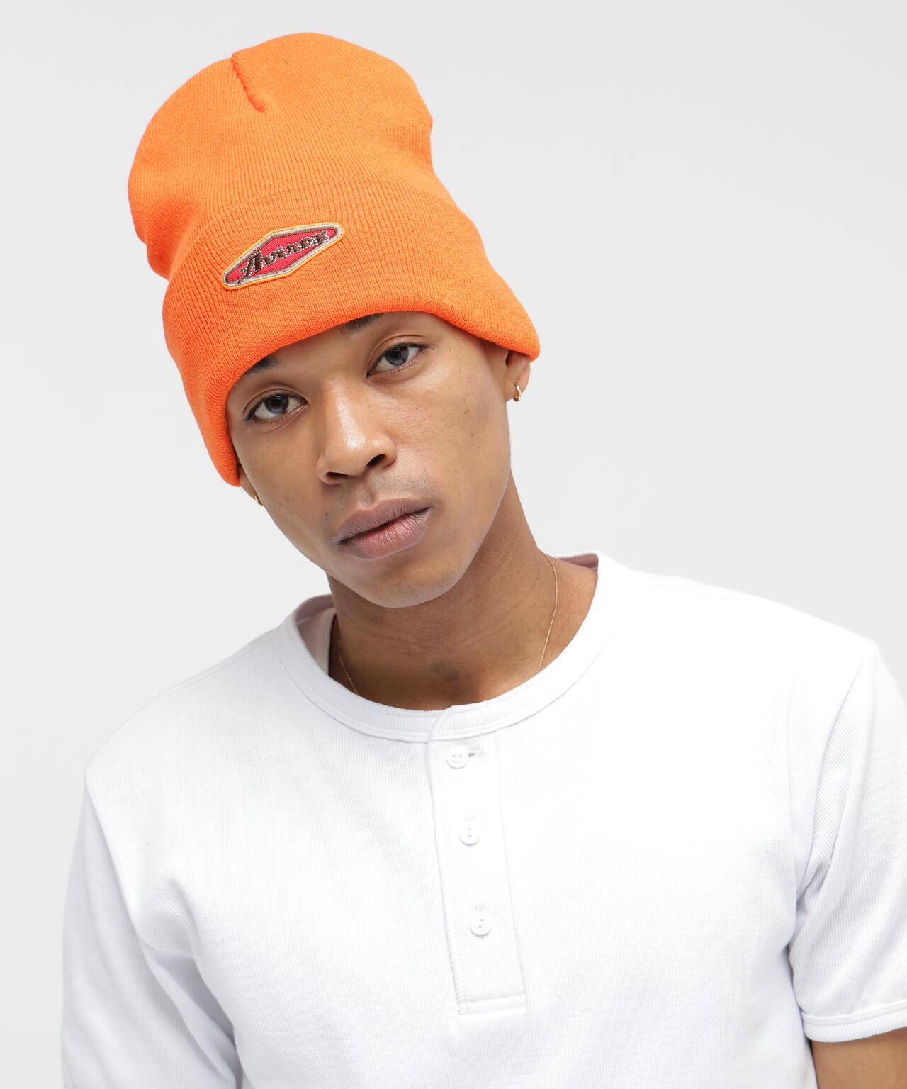 VARSITY LOGO KNIT WATCH 字母徽標針織帽