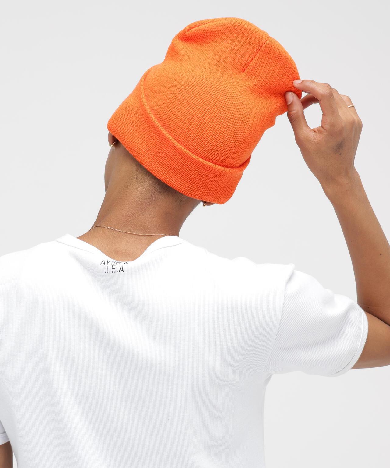 VARSITY LOGO KNIT WATCH 字母徽標針織帽