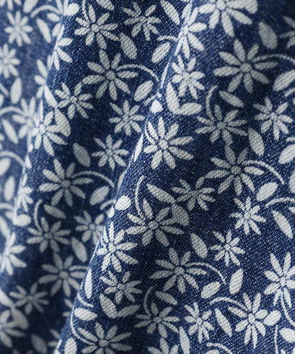 FLORAL PATTERN WORK L/S SHIRT