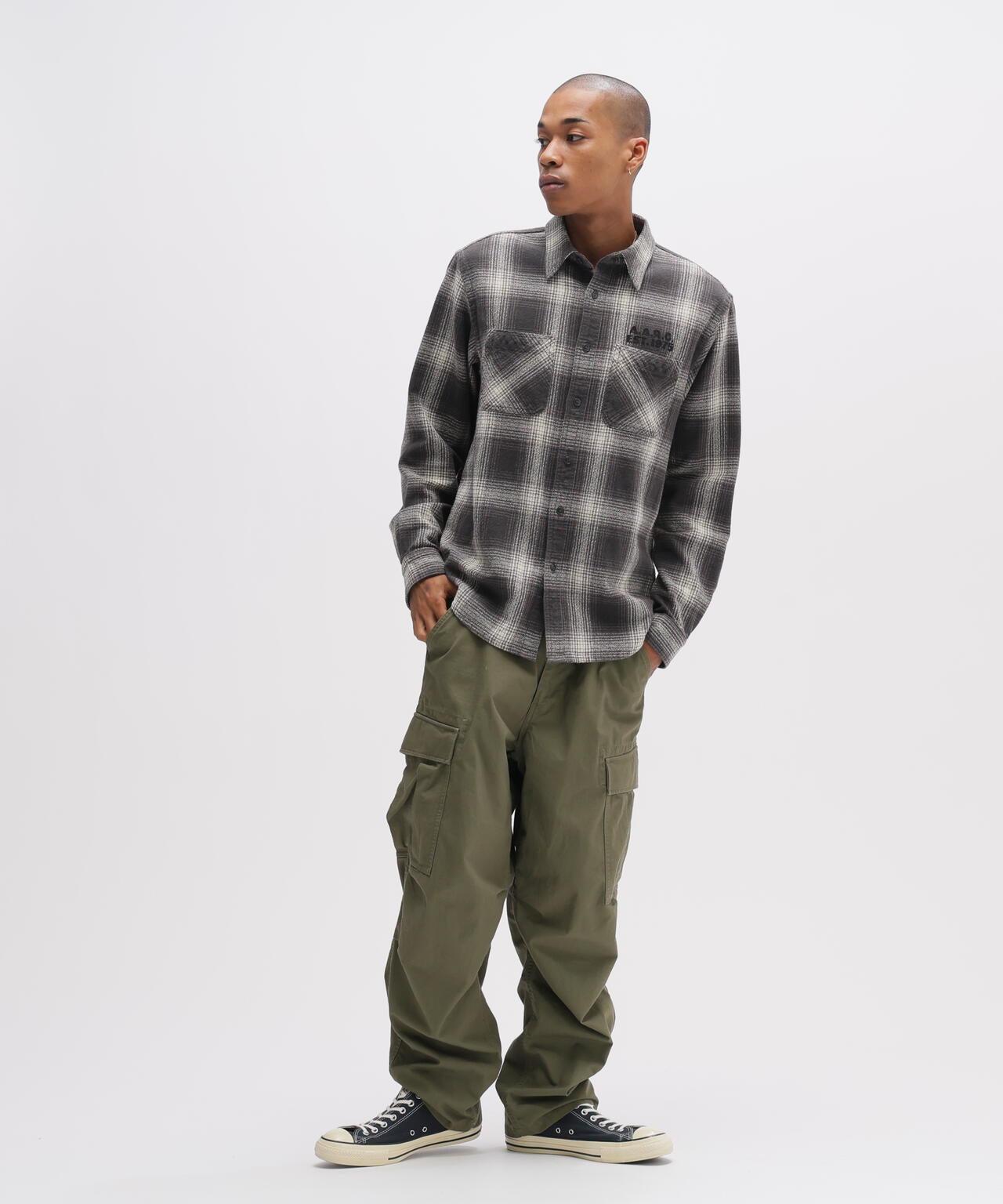 《A.A.R.C》 OMBRE CHECK EMB SHIRT 襯衫