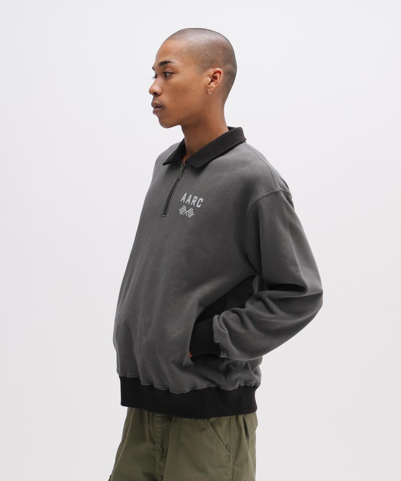 《A.A.R.C》 HALF ZIP SWEAT 衛衣