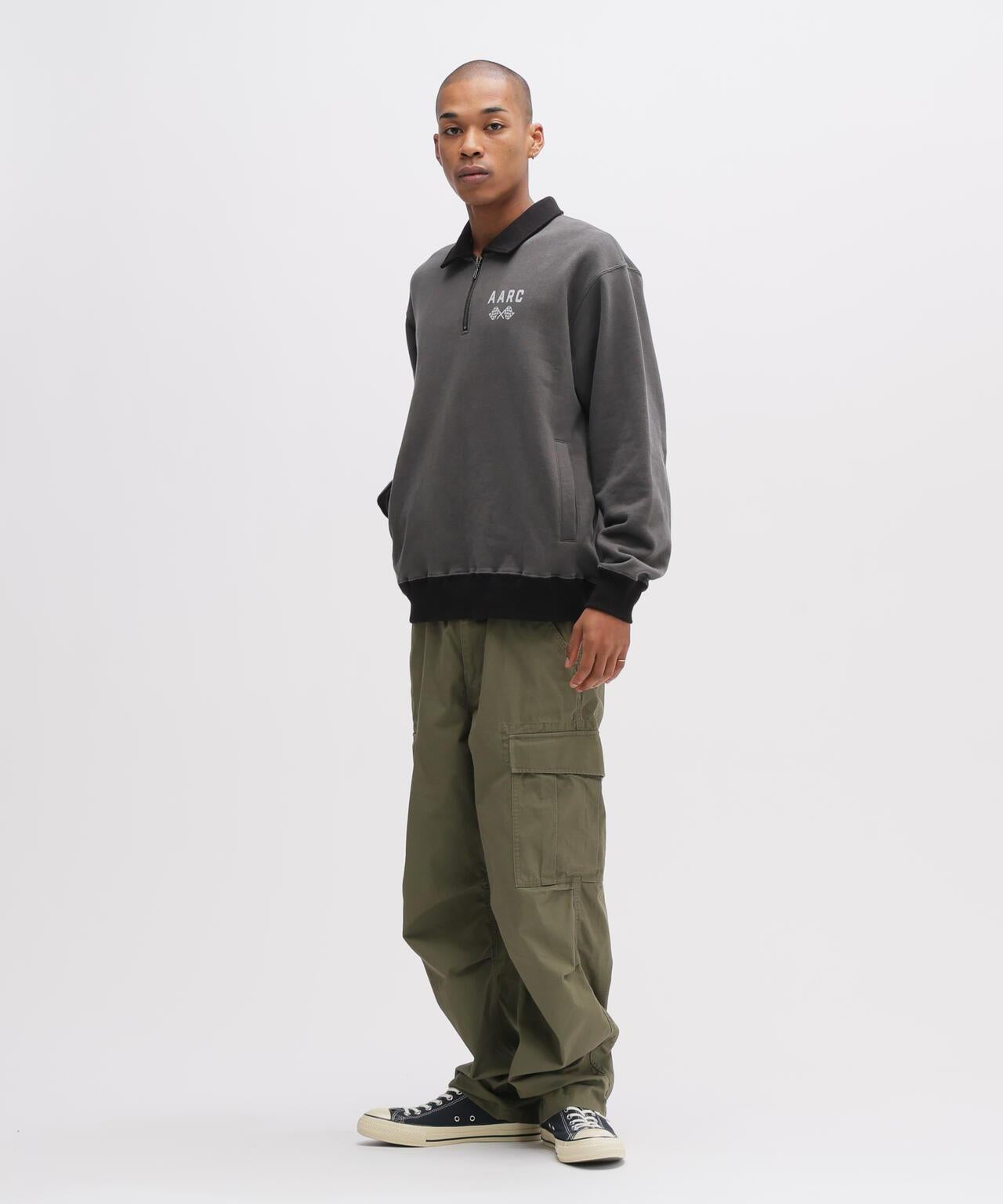 《A.A.R.C》 HALF ZIP SWEAT 衛衣