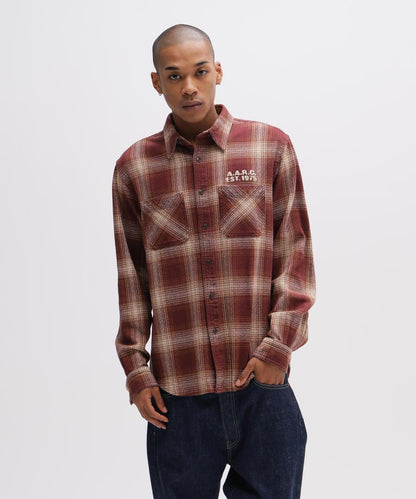 《A.A.R.C》 OMBRE CHECK EMB SHIRT 襯衫