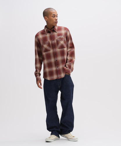 《A.A.R.C》 OMBRE CHECK EMB SHIRT 襯衫