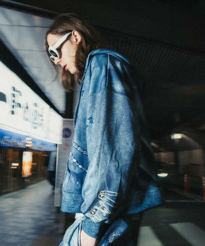 TALKING ABOUT THE ABSTRACTION EX ACC 衛衣面料連帽衛衣
