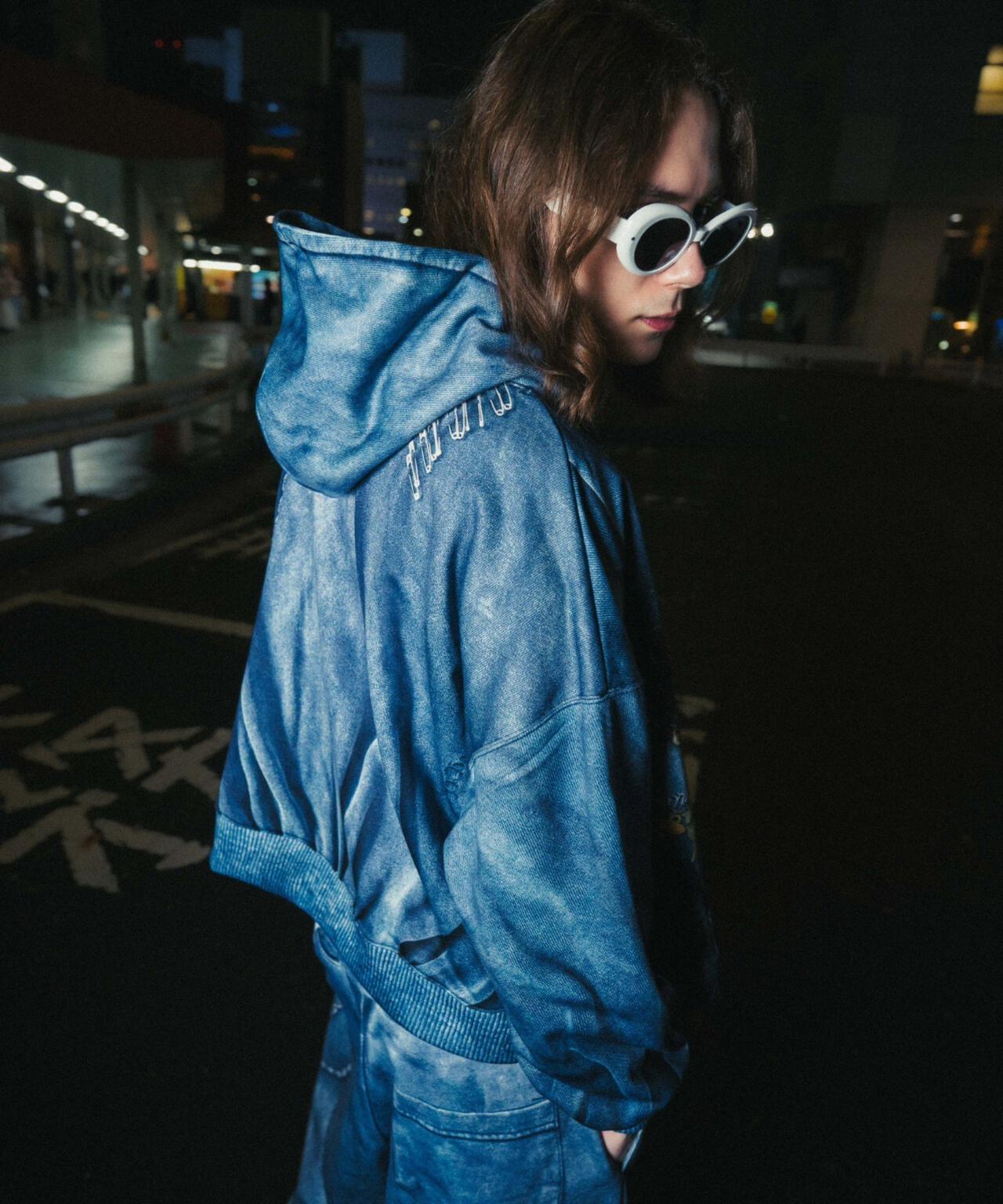 TALKING ABOUT THE ABSTRACTION EX ACC 衛衣面料連帽衛衣