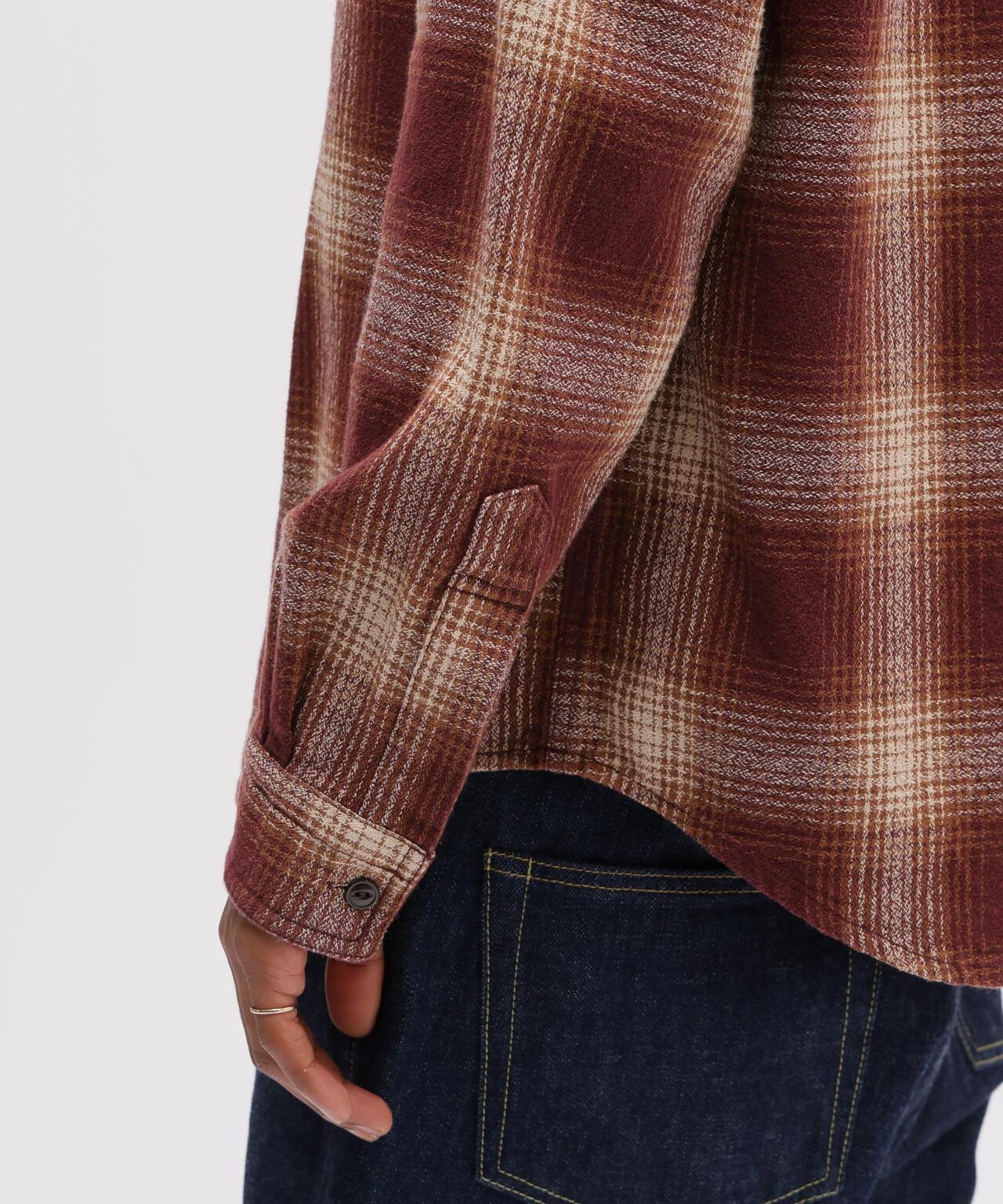《A.A.R.C》 OMBRE CHECK EMB SHIRT 襯衫