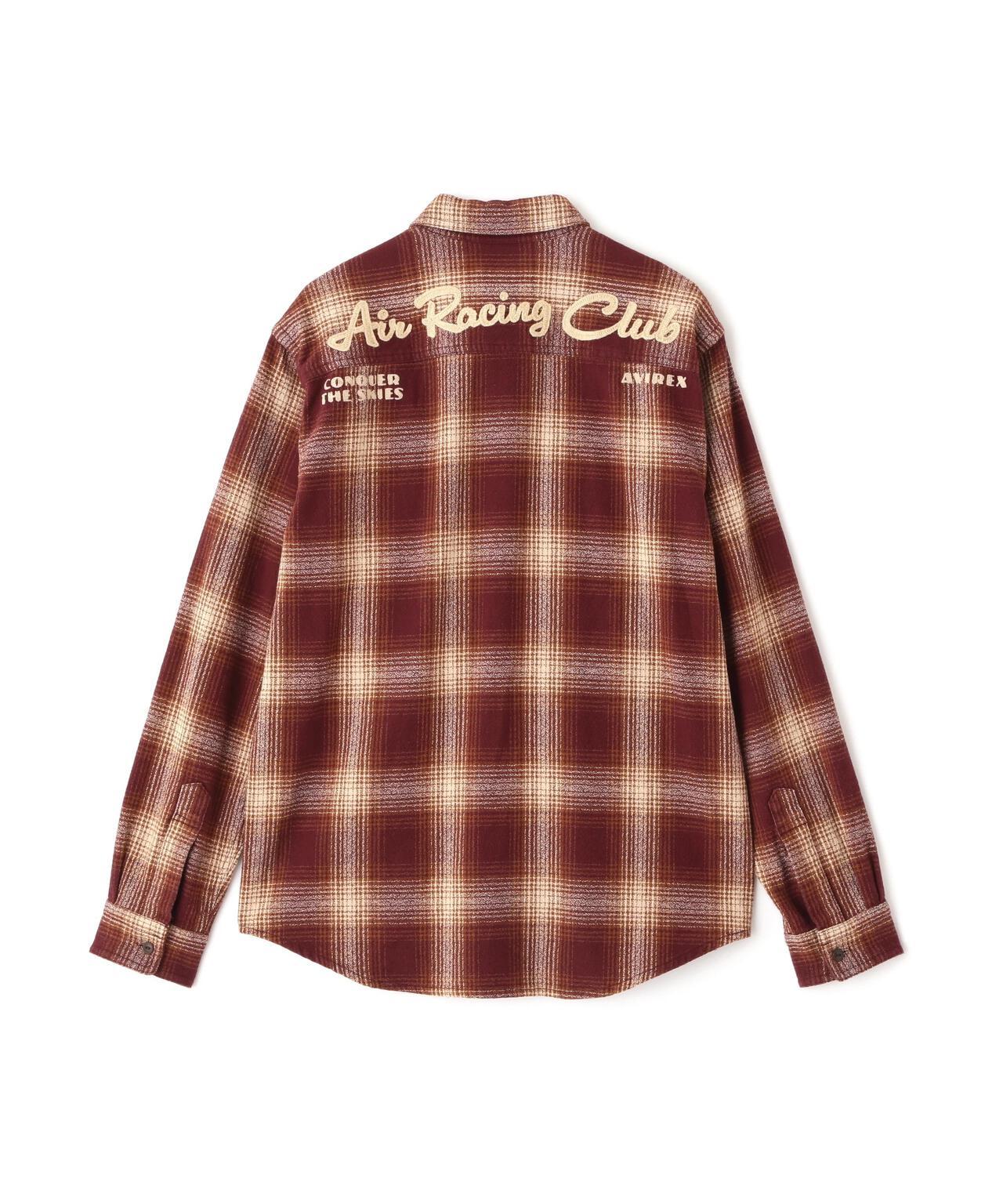 《A.A.R.C》 OMBRE CHECK EMB SHIRT 襯衫