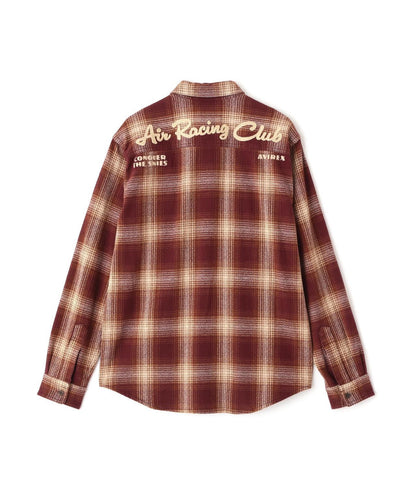 《A.A.R.C》 OMBRE CHECK EMB SHIRT 襯衫