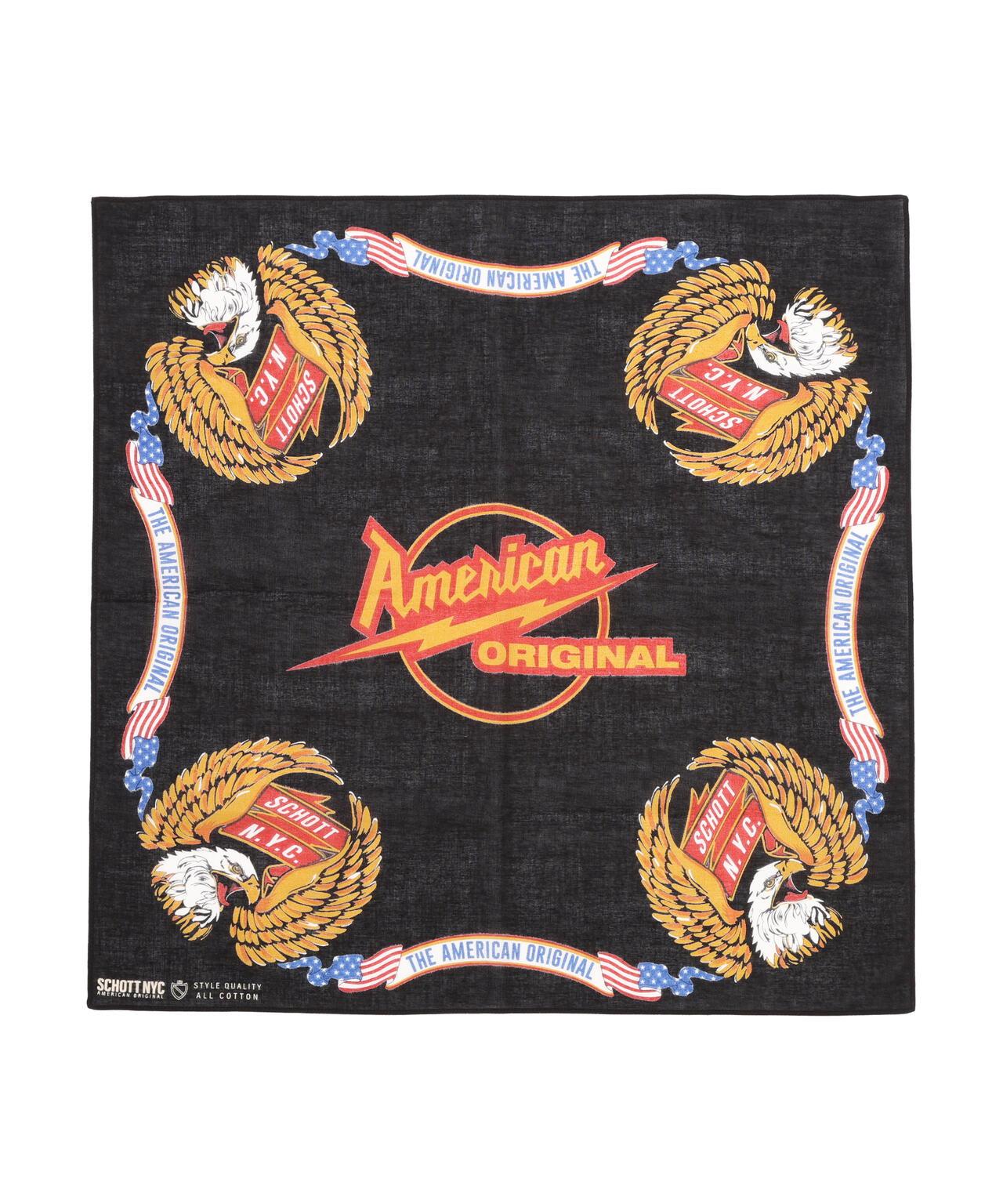 BANDANA EAGLE 鷹圖案方巾