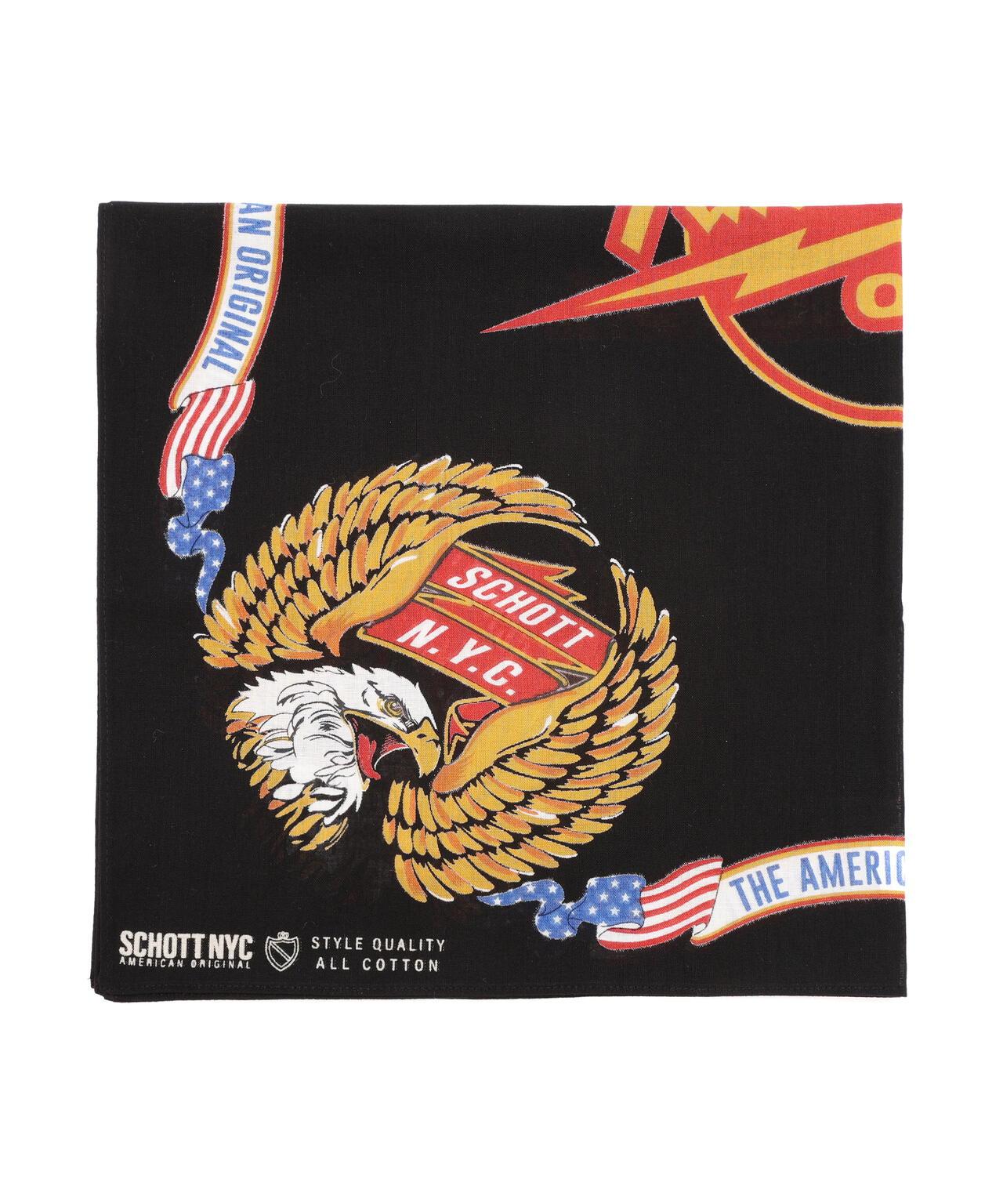 BANDANA EAGLE 鷹圖案方巾