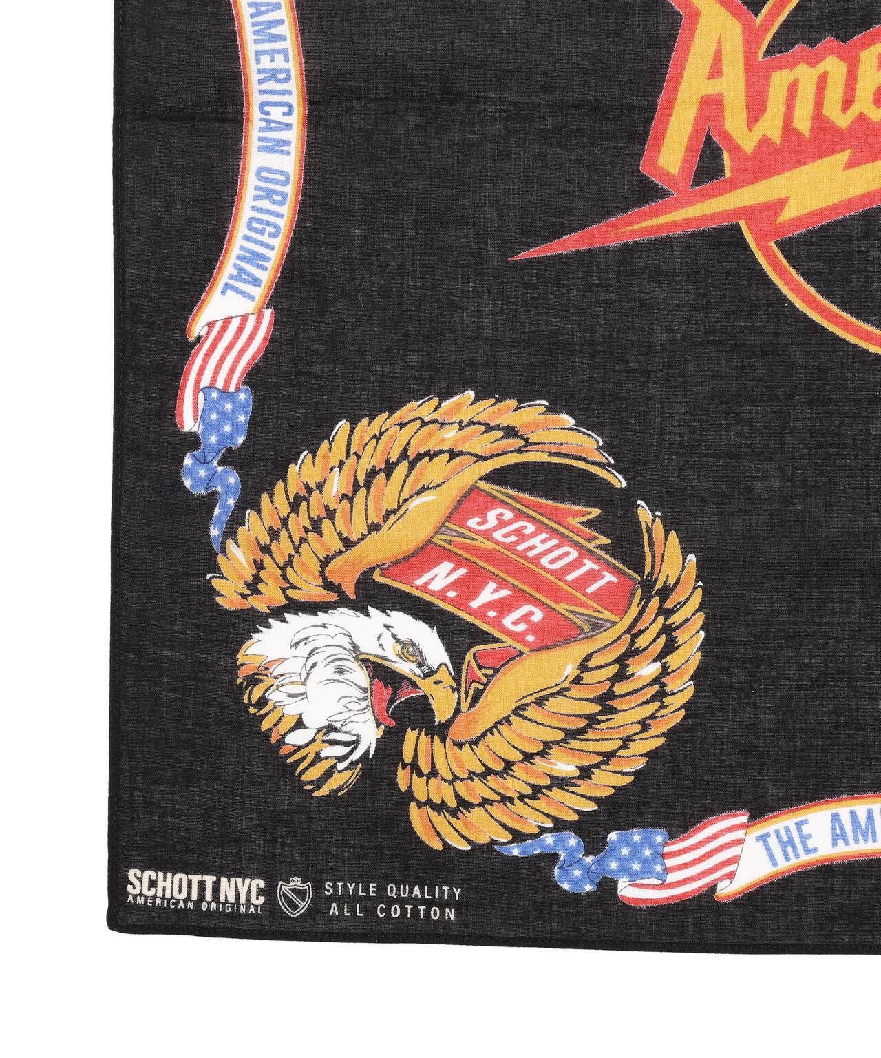 BANDANA EAGLE 鷹圖案方巾
