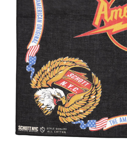 BANDANA EAGLE 鷹圖案方巾