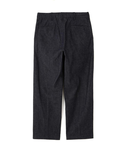 結粒牛仔 NEP DENIM RAW TROUSERS 褲子