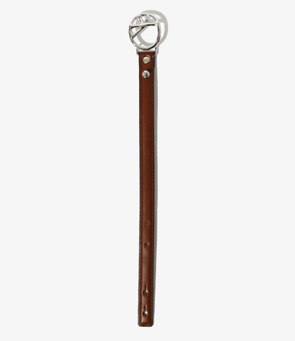 Needles / Peace Buckle Narrow Bracelet - Steer Lthr. 皮革手鍊