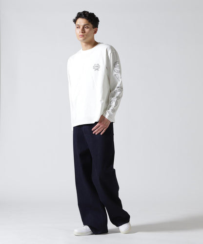 SY32 by SWEET YEARS NEO SHIELD LOGO 長袖T恤