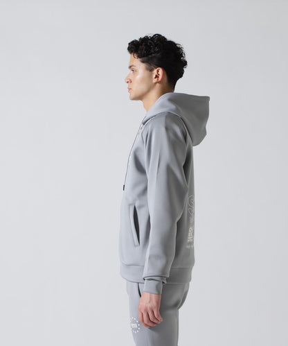 SY32 by SWEET YEARS DOUBLE KNIT MULTI LOGO ZIP 雙面針織 多標設計 拉鍊上衣