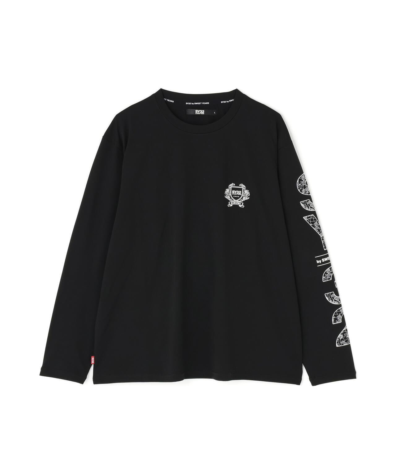SY32 by SWEET YEARS NEO SHIELD LOGO 長袖T恤