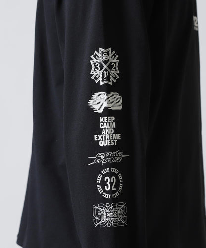 SY32 by SWEET YEARS MULTI LOGO L/S TEE 多Logo長袖T恤