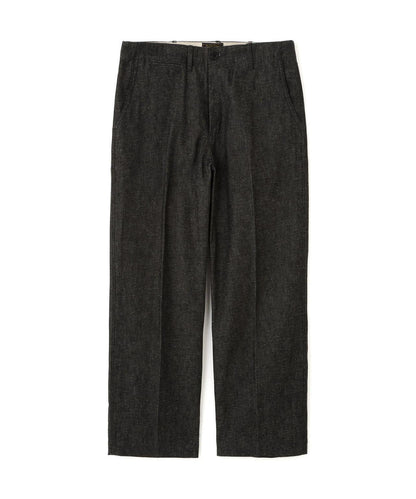 結粒牛仔 NEP DENIM RAW TROUSERS 褲子