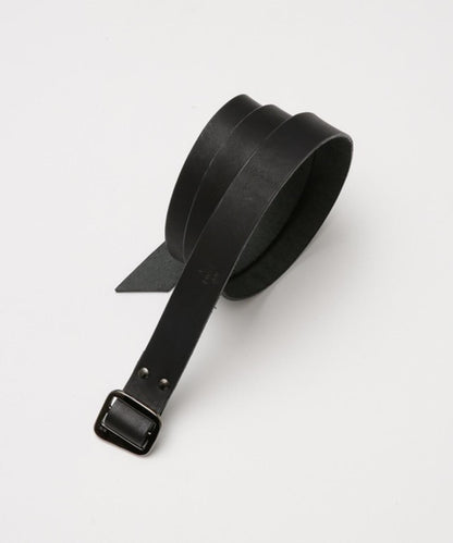 20/80 COW LEATHER TAPE BELT WITH BRASS BUCKLE 腰帶