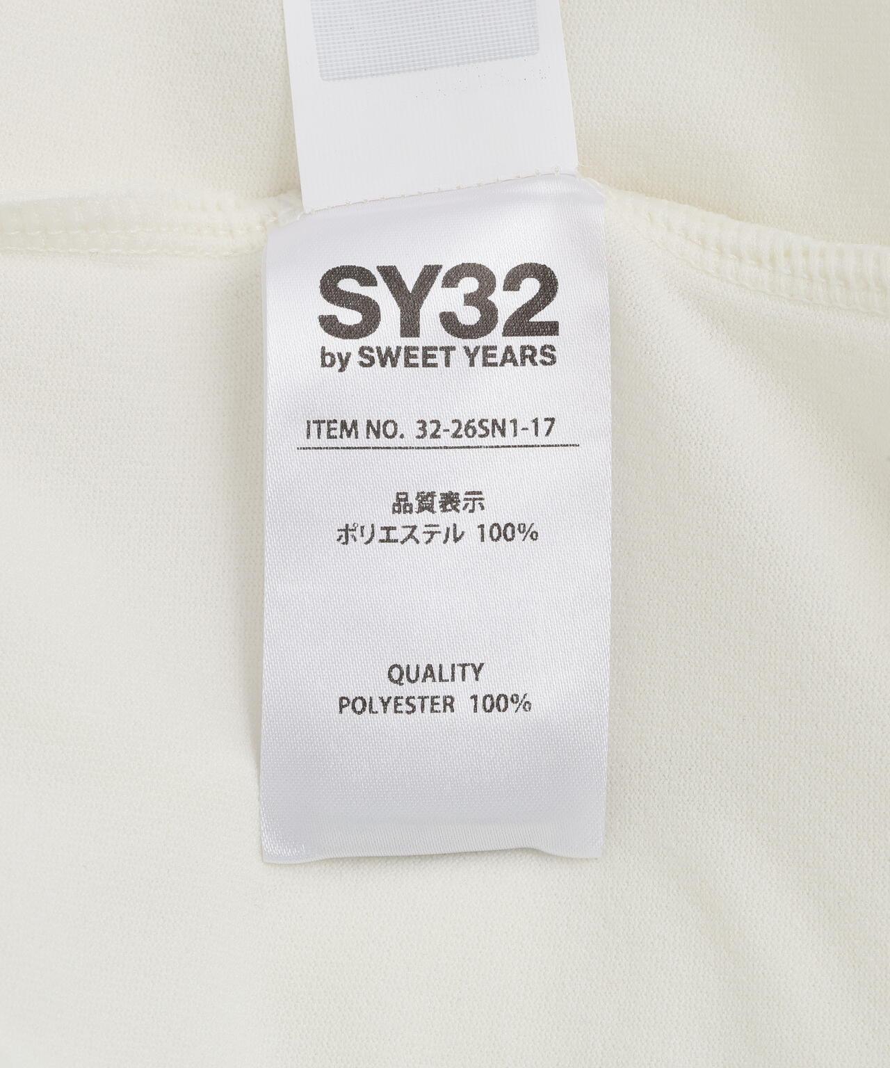 SY32 by SWEET YEARS NEO SHIELD LOGO 長袖T恤