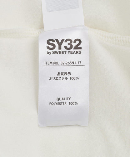 SY32 by SWEET YEARS NEO SHIELD LOGO 長袖T恤