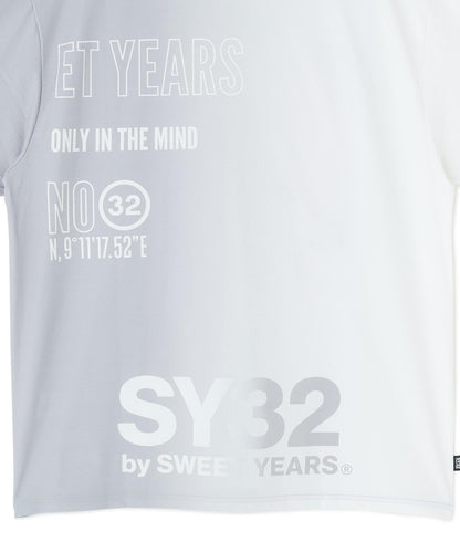 SY32 by SWEET YEARS GRADATION LOGO 長袖T恤