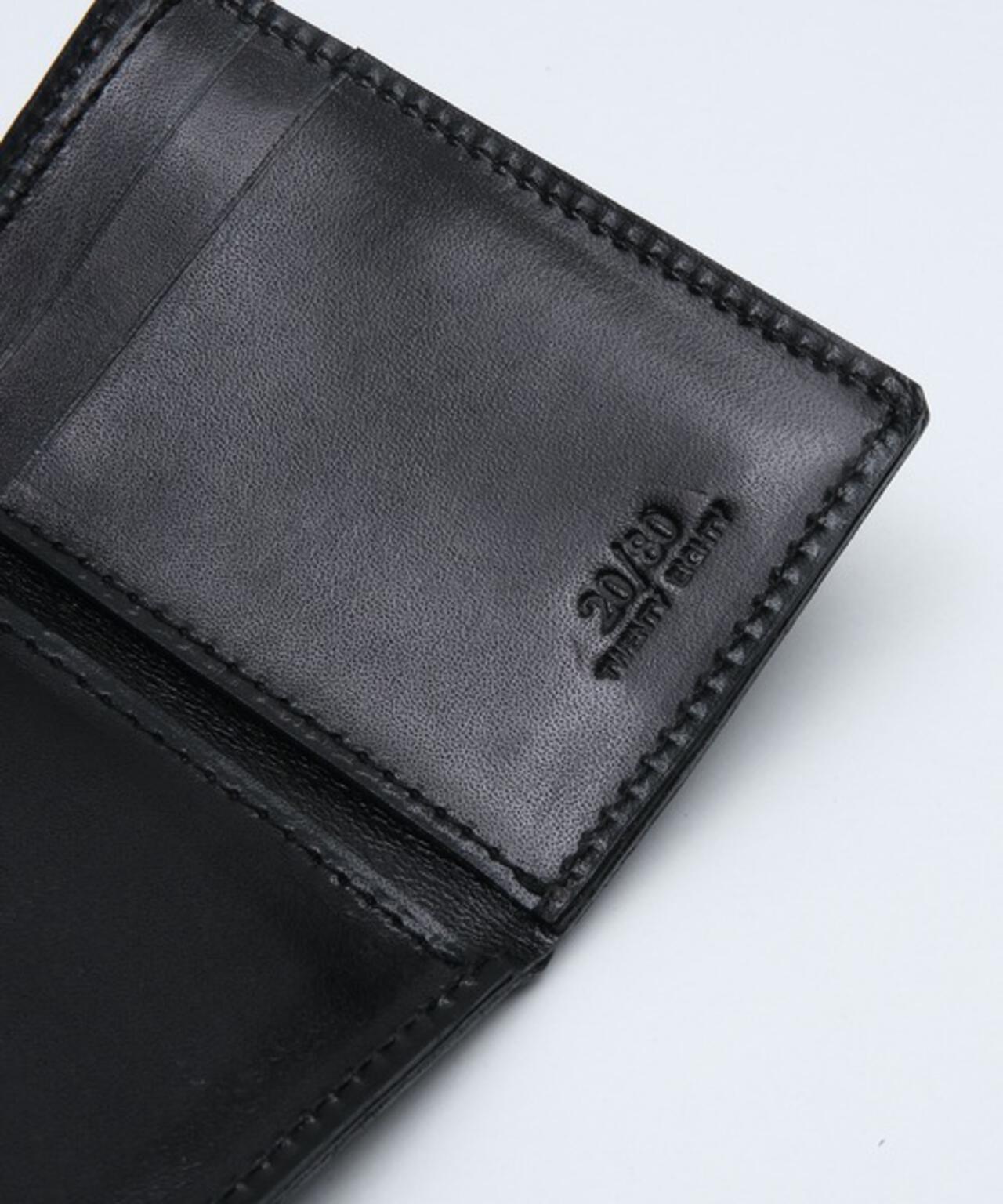 20/80 トゥエンティーエイティー TOCHIGI LEATHER FOLDED SMALL WALLET 錢包