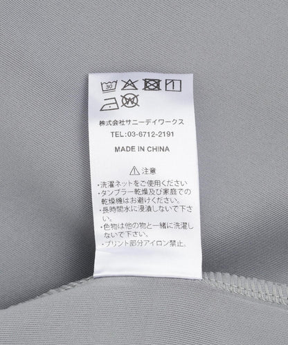 SY32 by SWEET YEARS DOUBLE KNIT MULTI LOGO ZIP 雙面針織 多標設計 拉鍊上衣