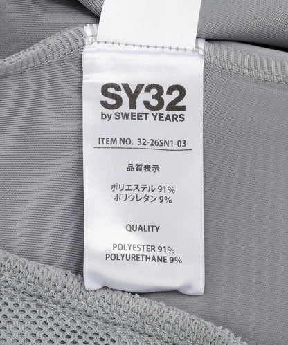 SY32 by SWEET YEARS DOUBLE KNIT MULTI LOGO ZIP 雙面針織 多標設計 拉鍊上衣