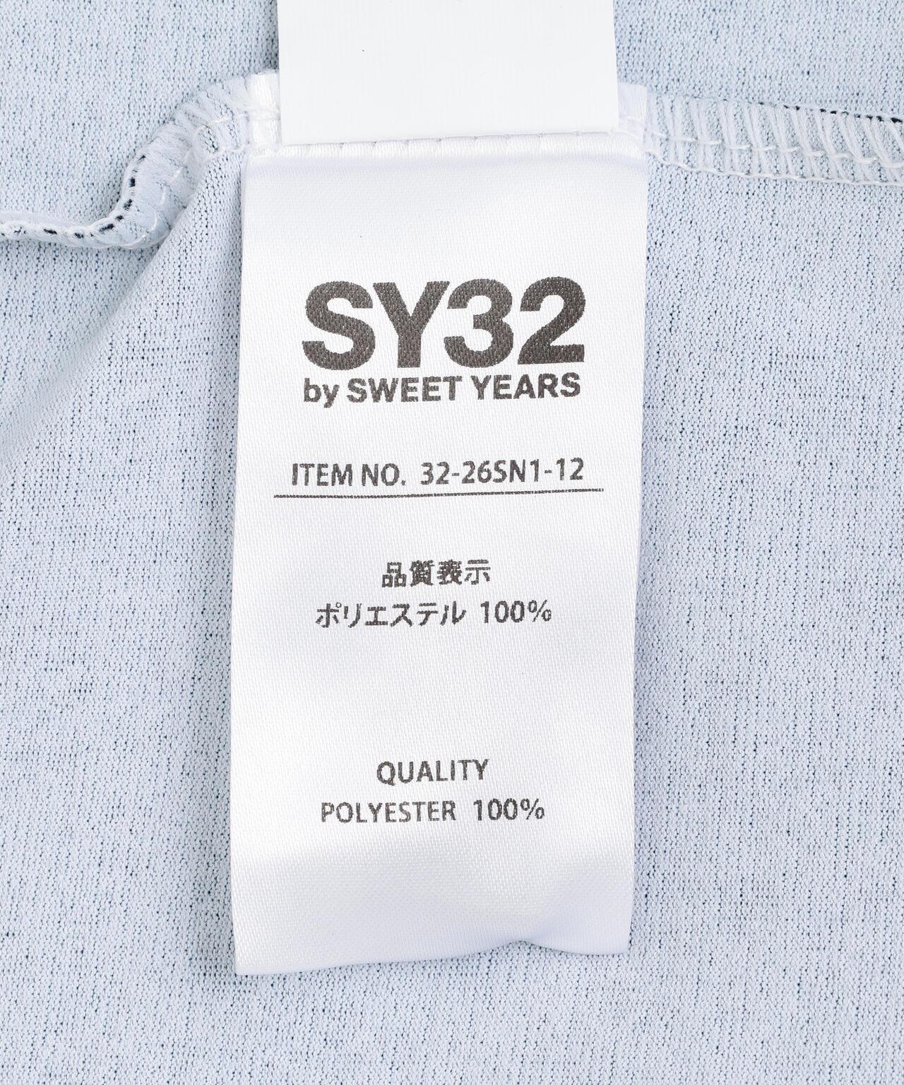 SY32 by SWEET YEARS GRADATION LOGO 長袖T恤